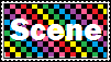 scene checkered